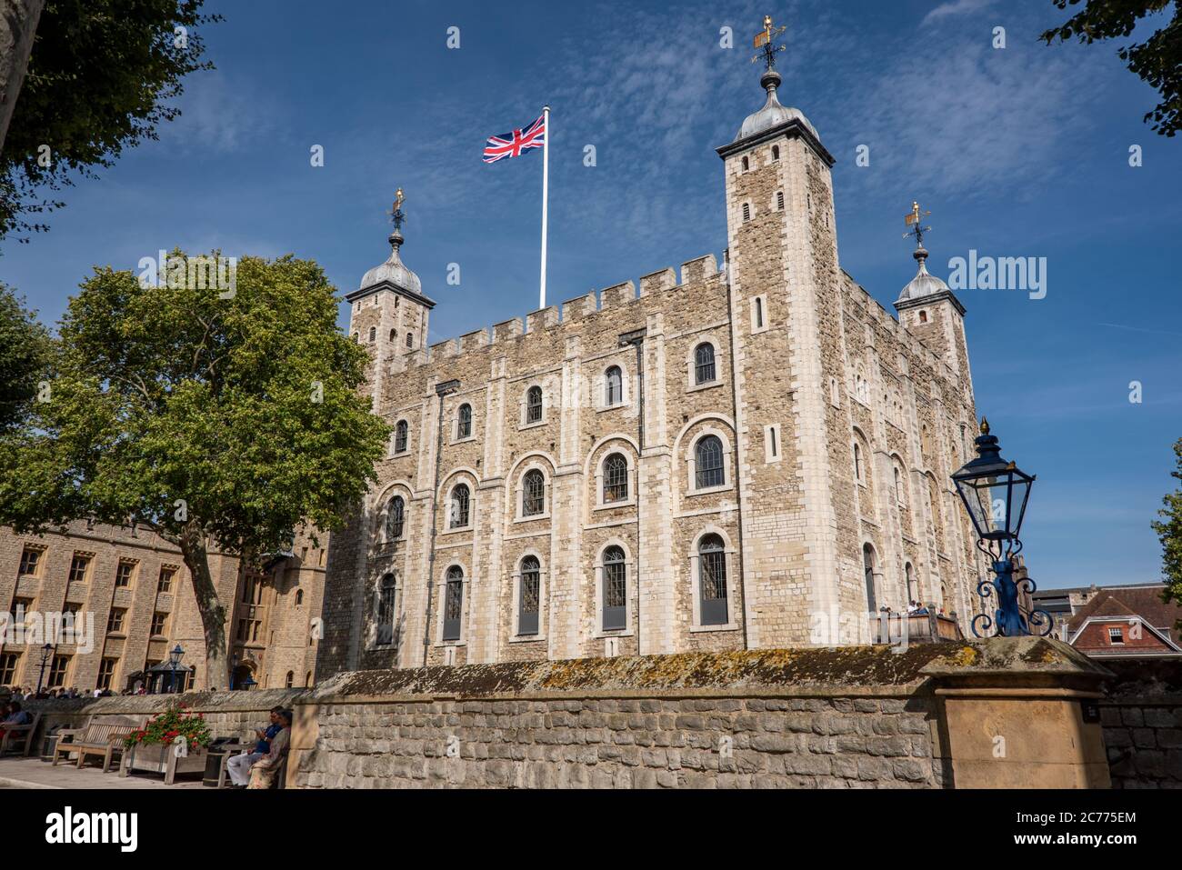 La Torre Bianca, Torre di Londra, Regno Unito Foto Stock
