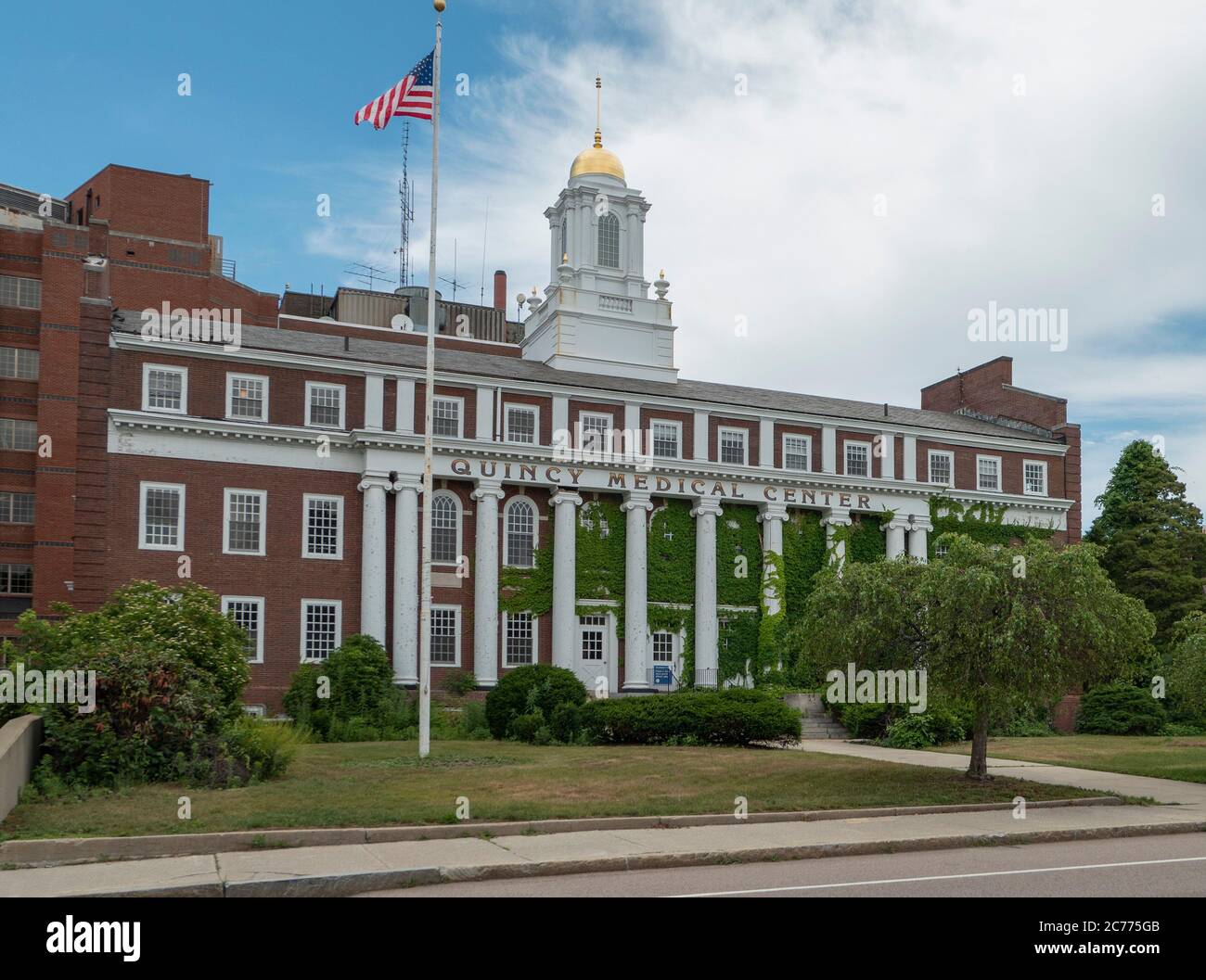 Dal momento che ha risviluppato Quincy Medical Center a Quincy Massachusetts Foto Stock