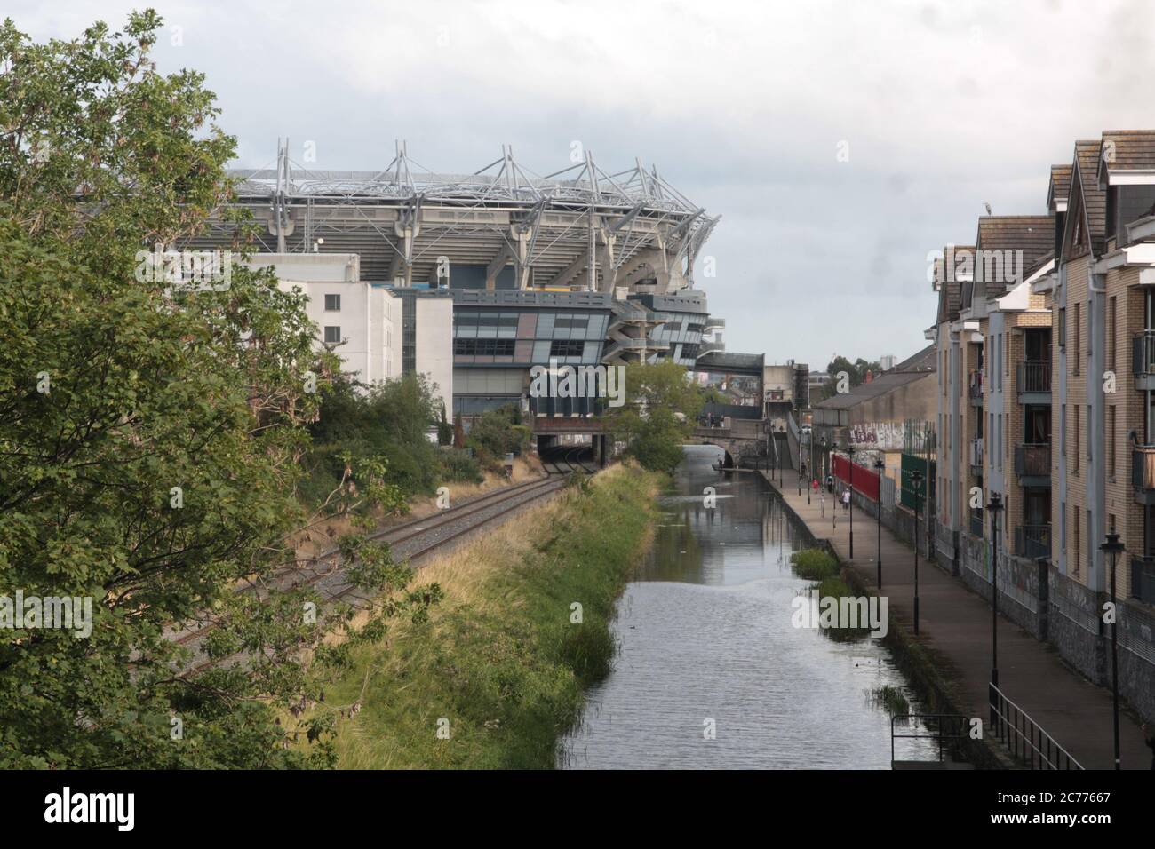 Croke Park GAA Stadium, Dublino, Irlanda Foto Stock