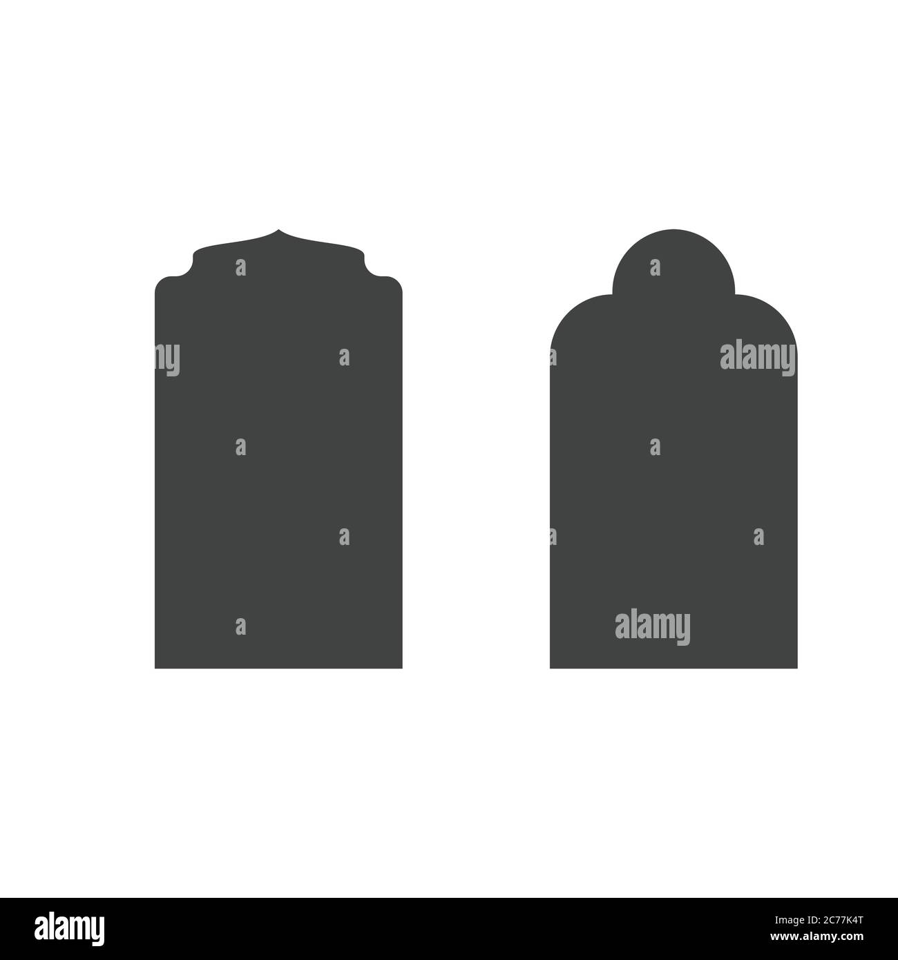 La moschea di vettore finestra icona del modello di progettazione Illustrazione Vettoriale