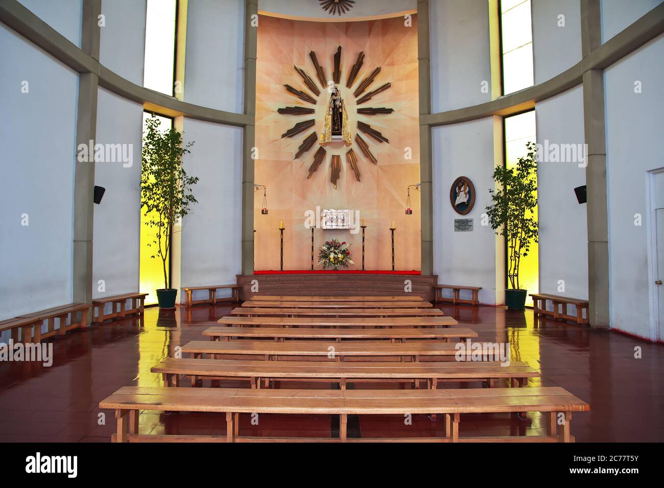Santuario Santa Teresa de los Andes, la chiesa del Cile Foto Stock