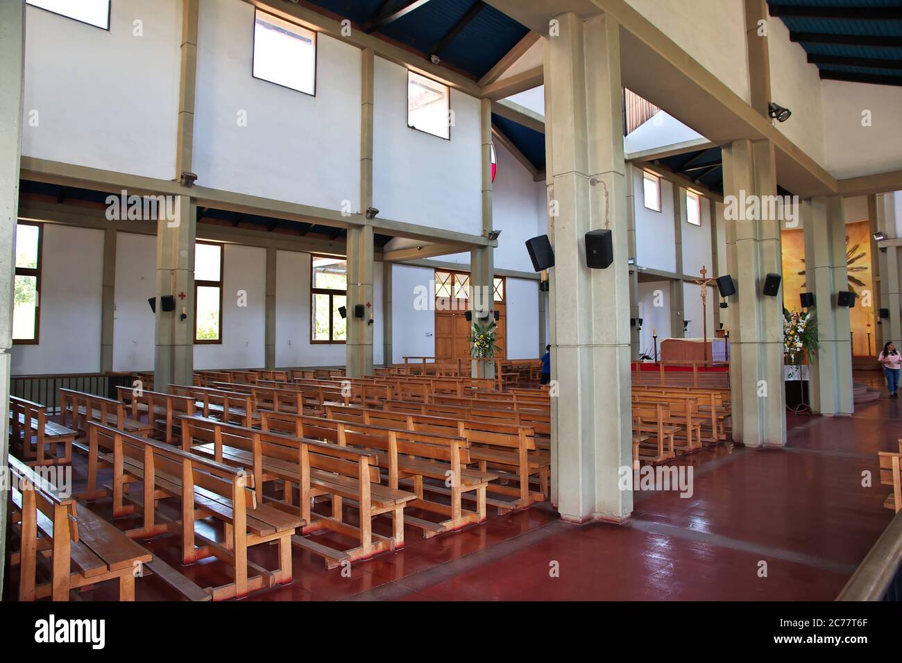 Santuario Santa Teresa de los Andes, la chiesa del Cile Foto Stock