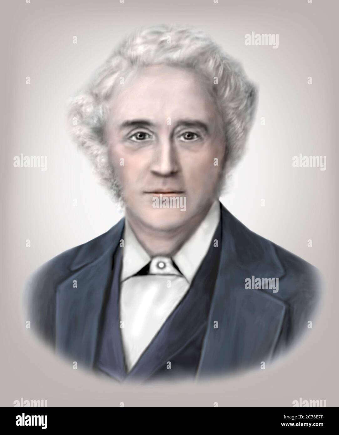 John Langdon giù 1828-1896 medico britannico Foto Stock