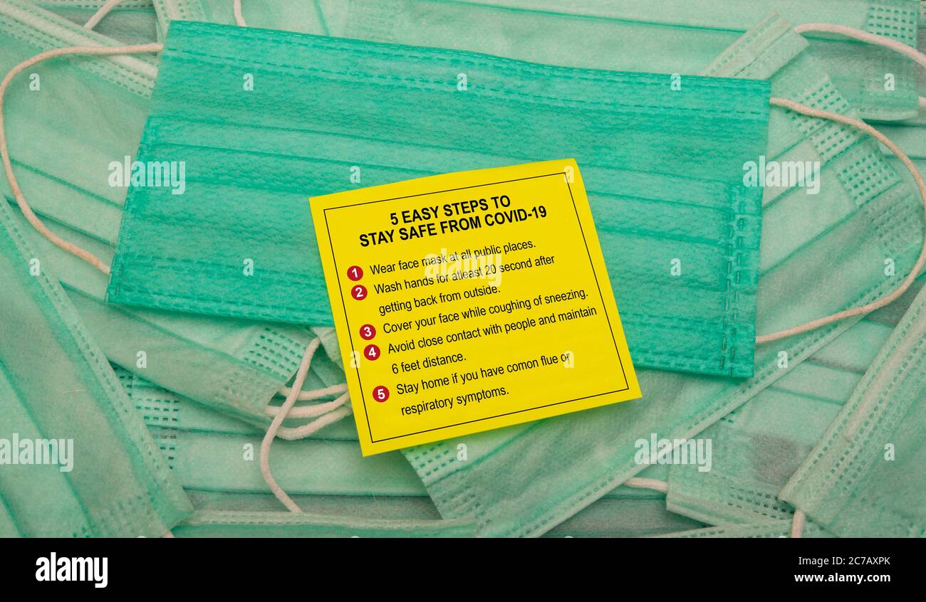 sop post corona per le imprese e le norme generali Foto Stock