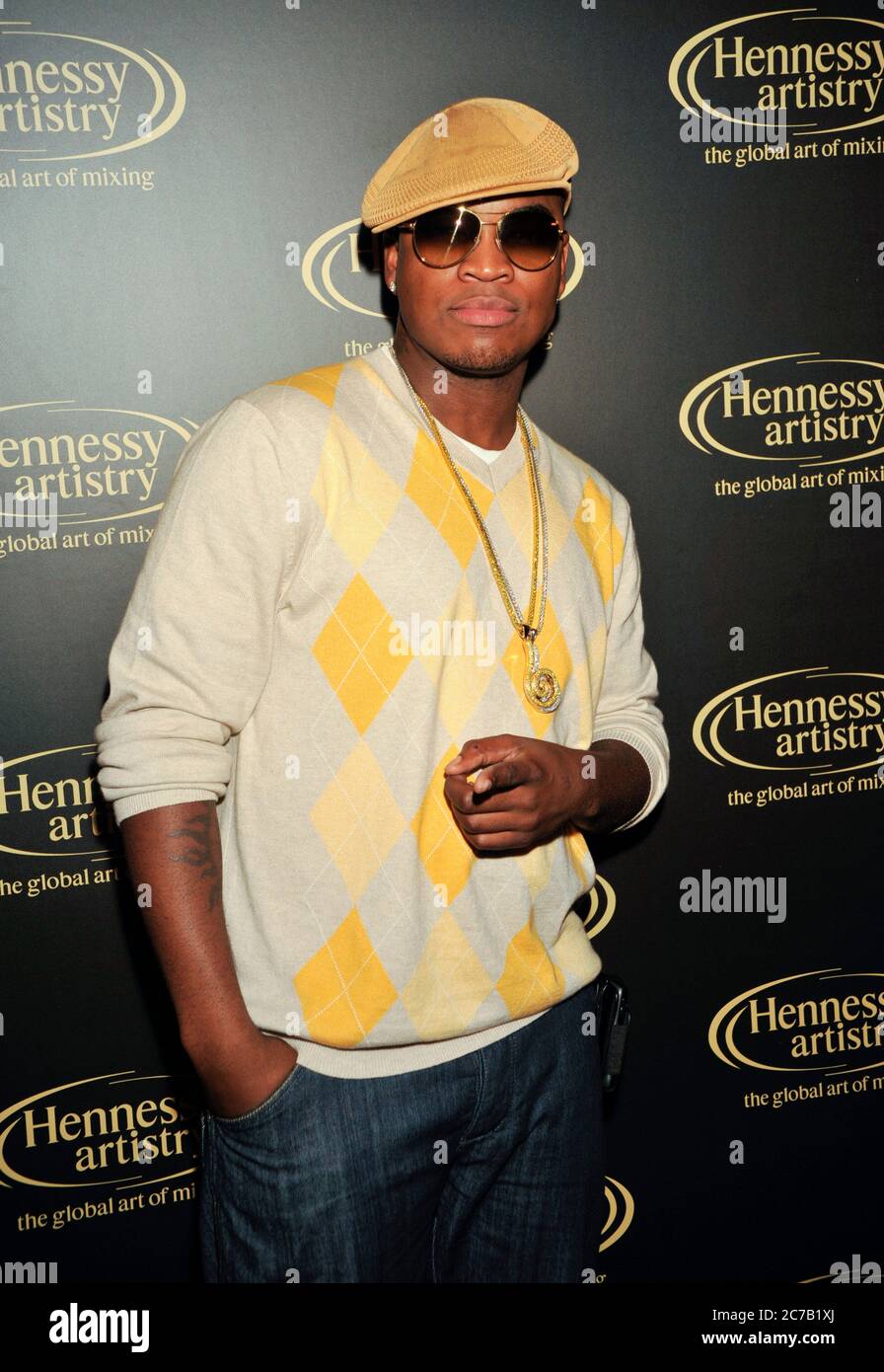 Ne-Yo arrivo alla Hennessy Artistry a Kress a Los Angeles. Credito: Jared Milgrim/l'accesso fotografico Foto Stock