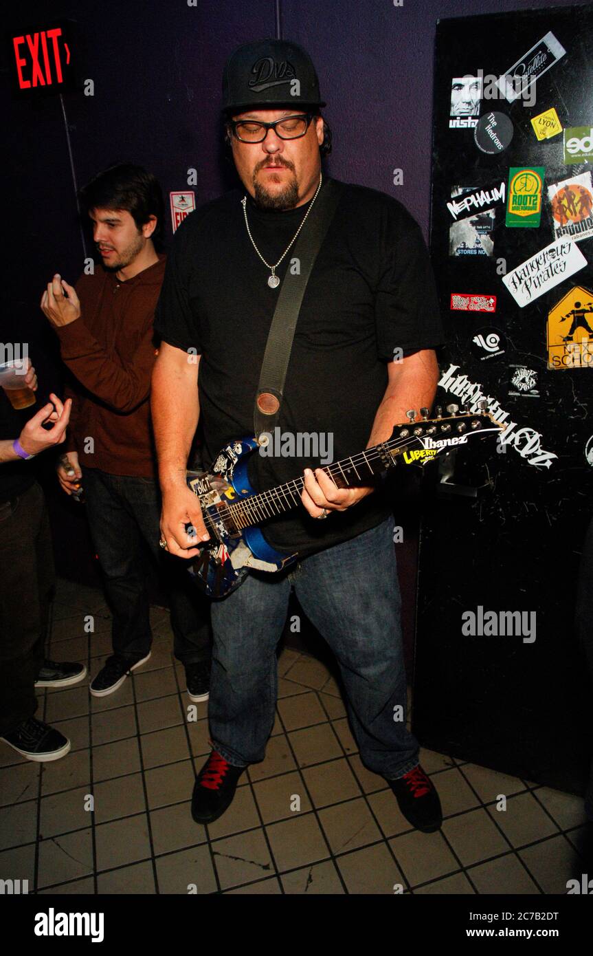 Fletcher Dragge di Pennywise al Key Club di West Hollywood. Credito: Jared Milgrim/l'accesso fotografico Foto Stock