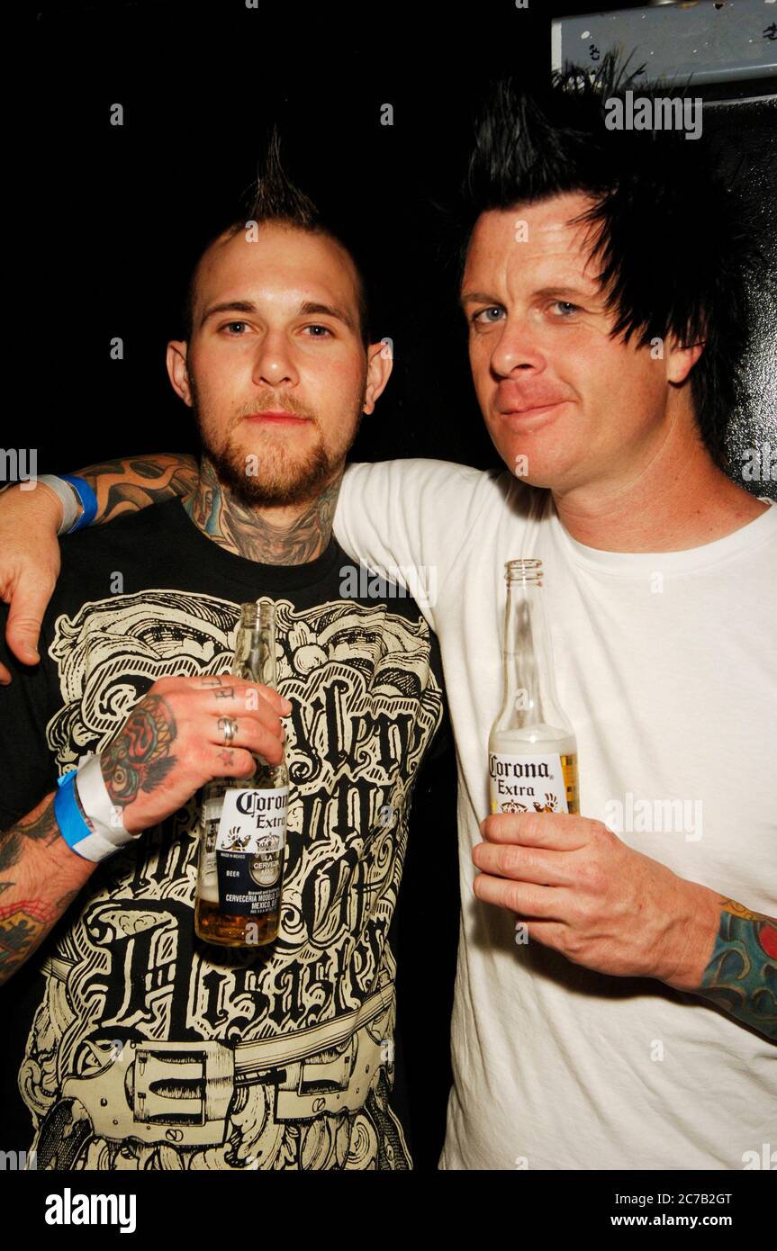 Dave Aguilera (r) al Key Club di West Hollywood. Credito: Jared Milgrim/l'accesso fotografico Foto Stock