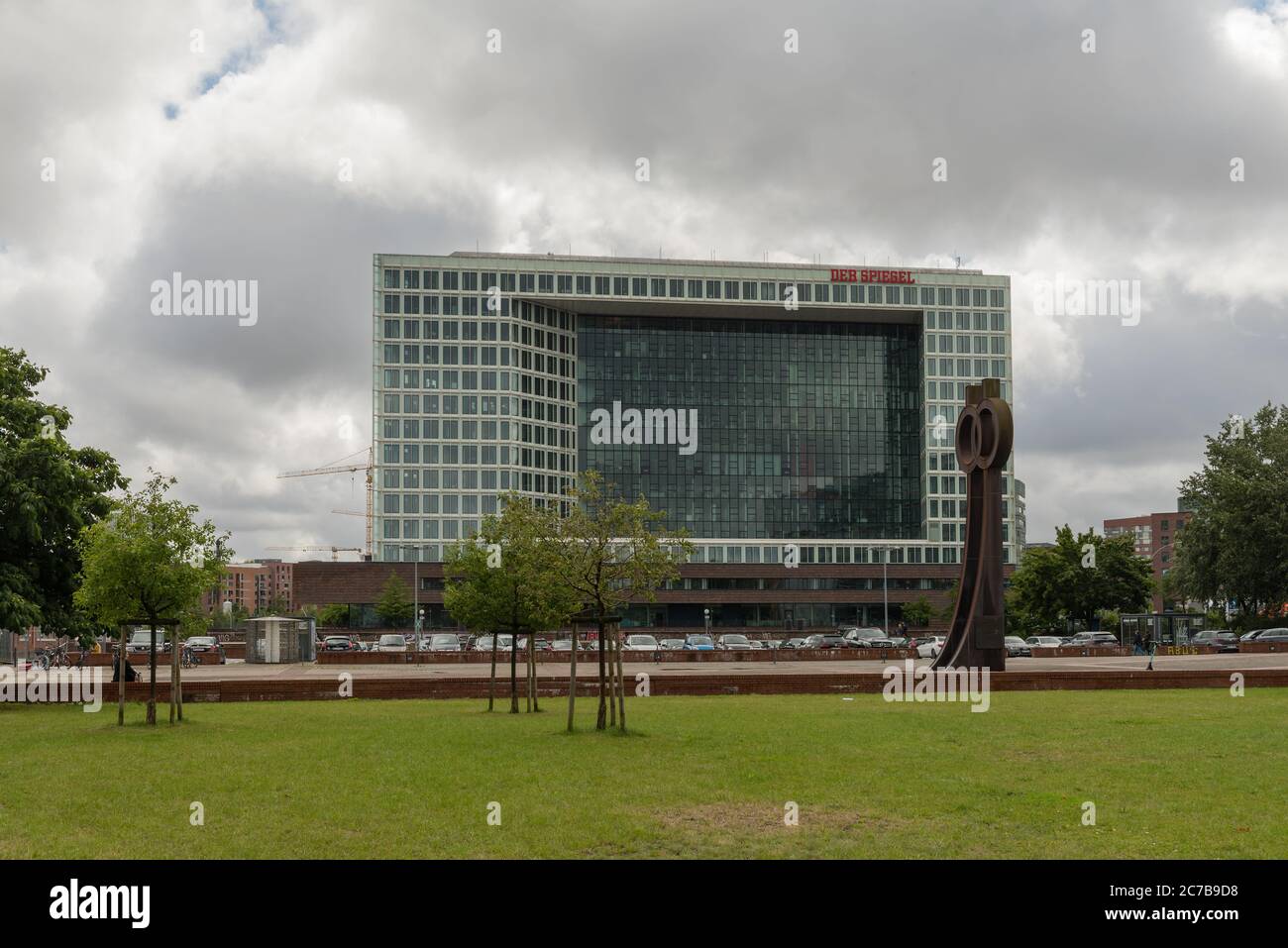 Edificio degli uffici dello Spiegel Verlag, Amburgo, Germania Foto Stock