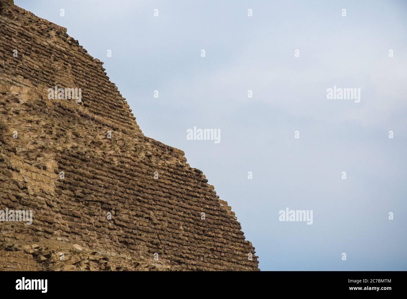 Passo piramide di Djoser a Saqqara, Egitto Foto Stock