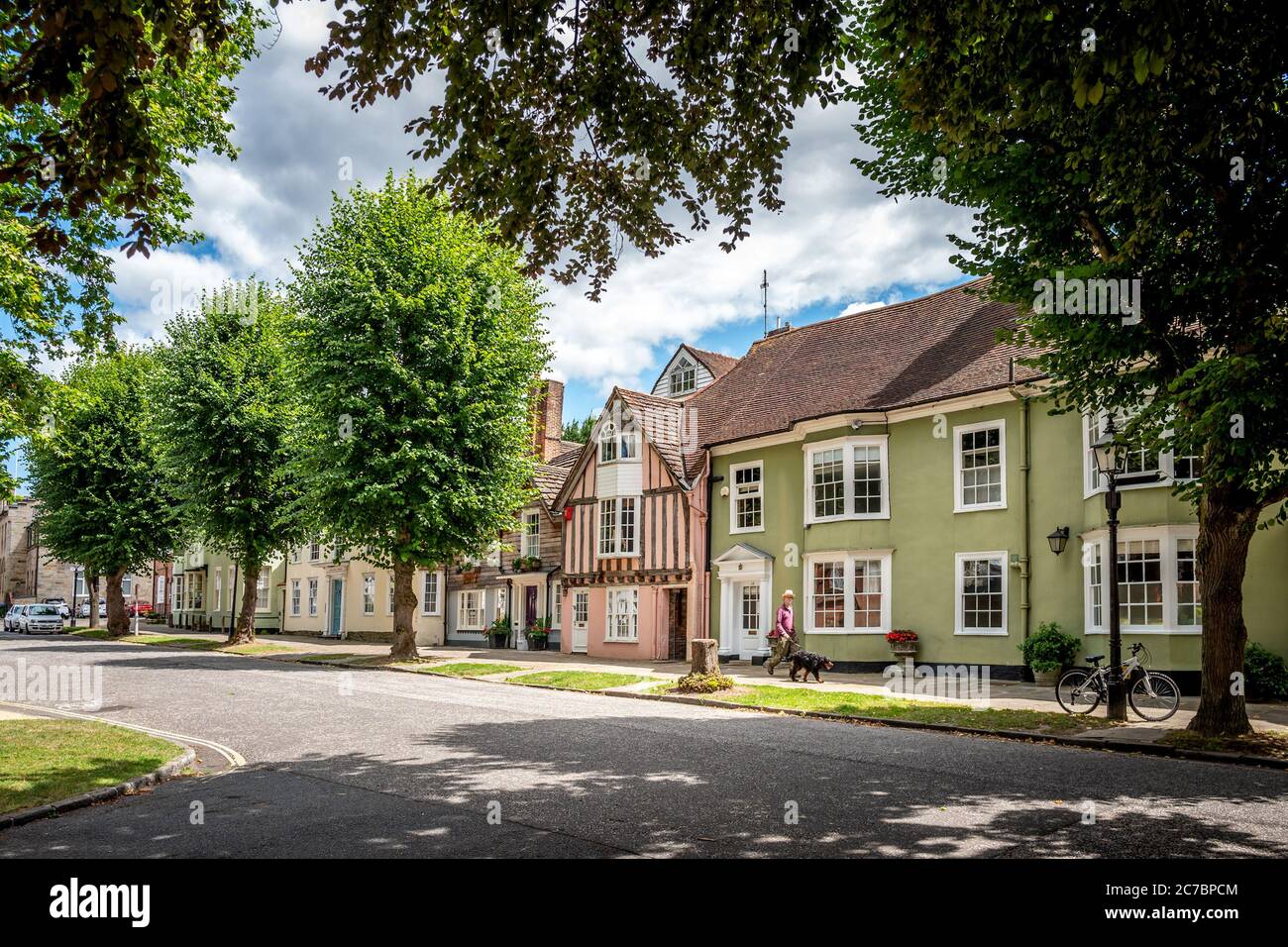 Horsham UK: Causeway Foto Stock