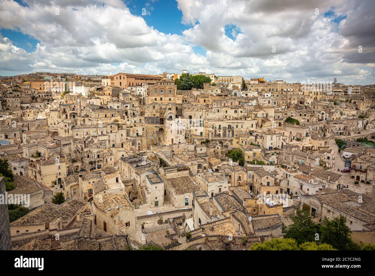 Sassi di Matera: Patrimonio mondiale dell'UNESCO, Italia Foto Stock