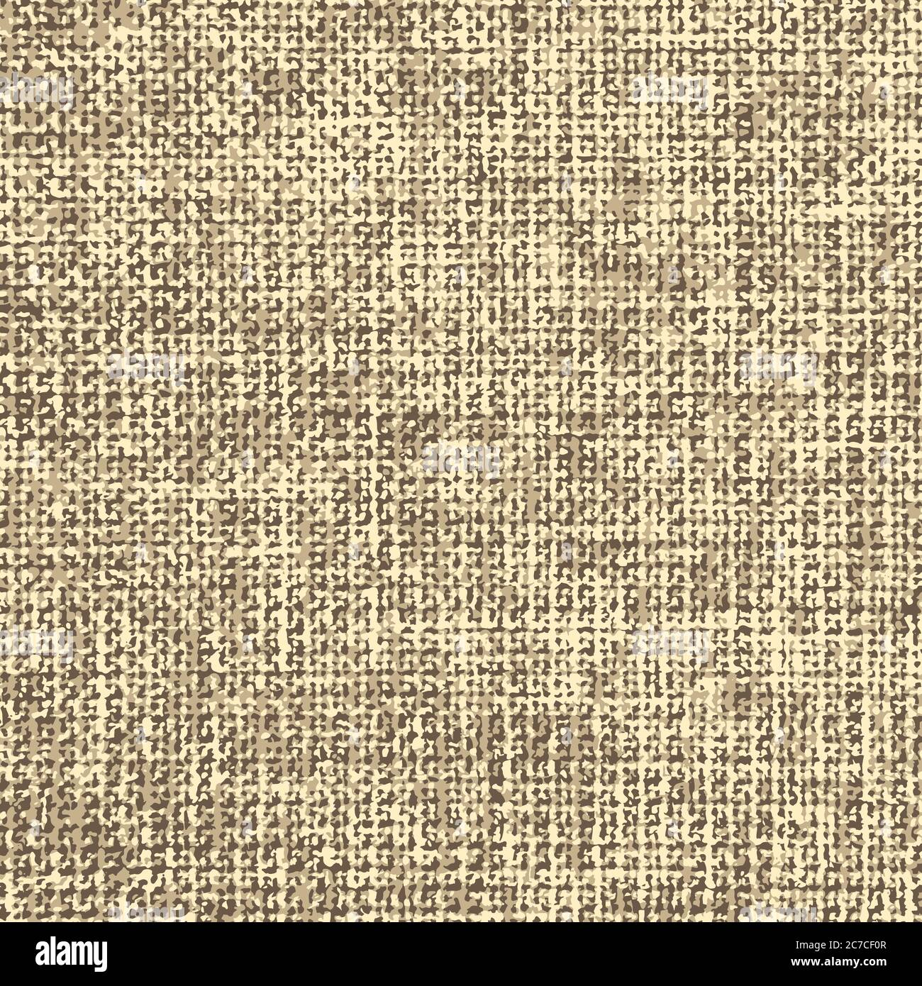 Tessitura tessuto, motivo senza cuciture in sackcloth Illustrazione Vettoriale