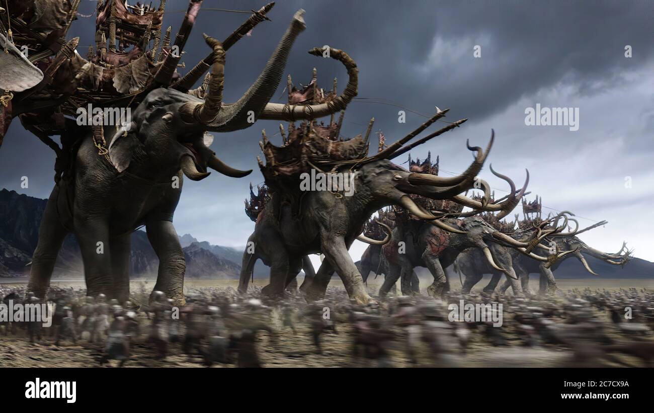 Foto dal film il Signore degli anelli il ritorno del re - immagine promozionale del film Foto Stock