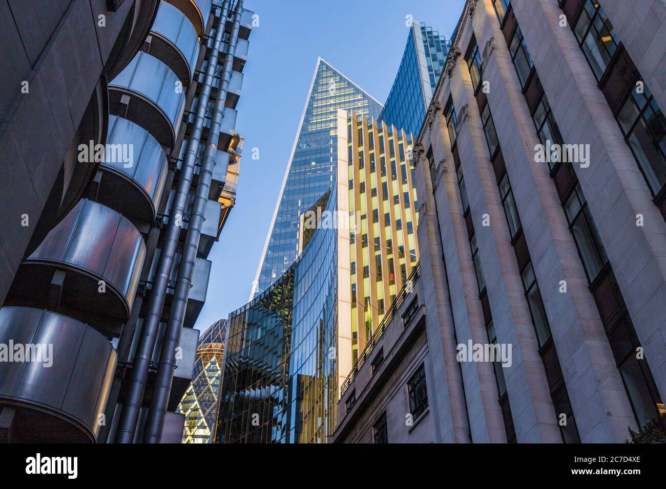 Una scena a Londra UK Foto Stock