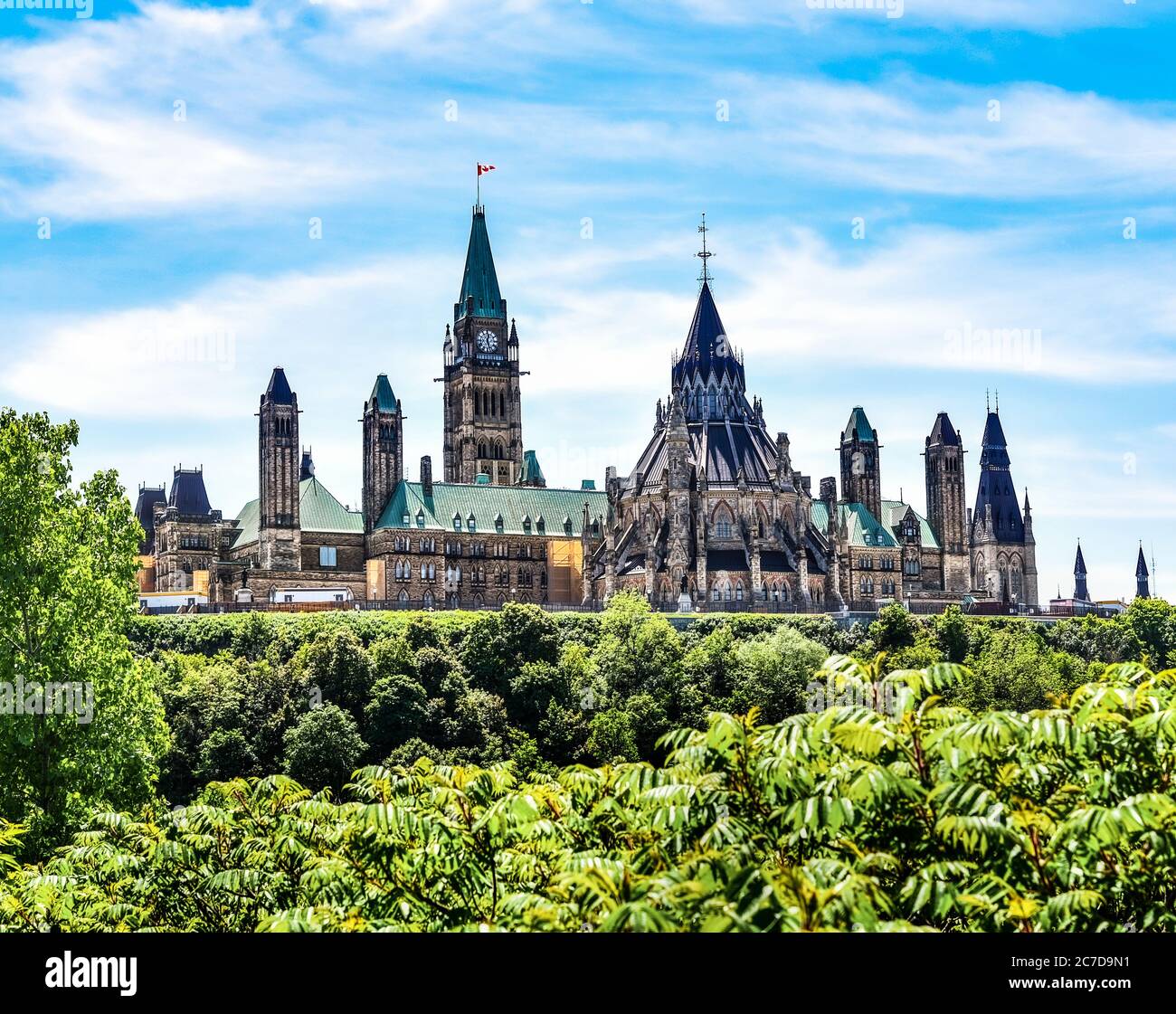 Il Parlamento del Canada Foto Stock