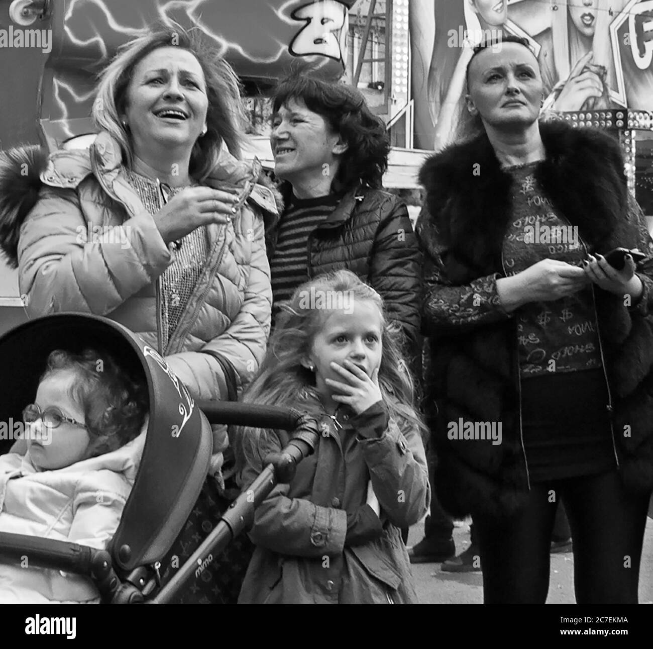 Festa della città di Radomir. Giorno di San Demetrio. Fiera, Bulgaria Foto Stock