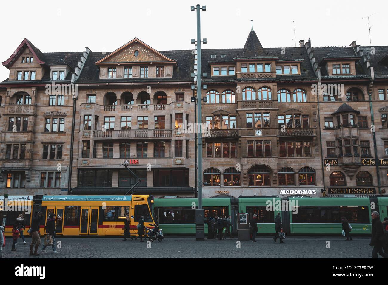 Una città vecchia Luzern in Svizzera Foto Stock