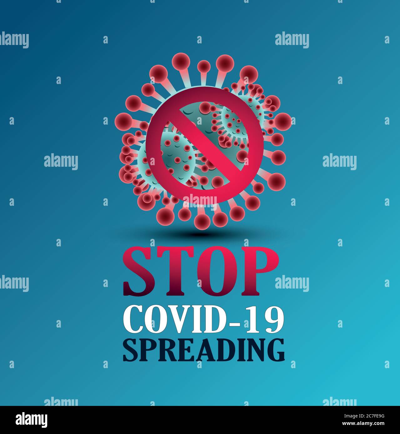 World Corona virus Attack Concept. World/Earth Fight Against Corona virus. Concetto di lotta contro virus, pericolo e rischio di salute pubblica malattia, isolo Illustrazione Vettoriale