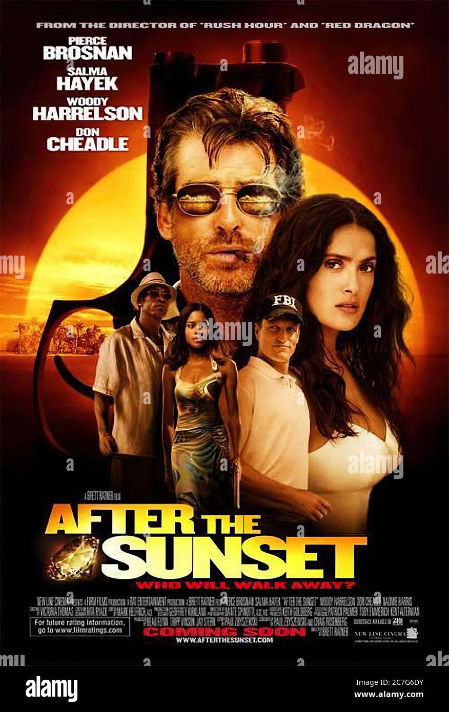 Dopo il tramonto - Poster di film Foto Stock