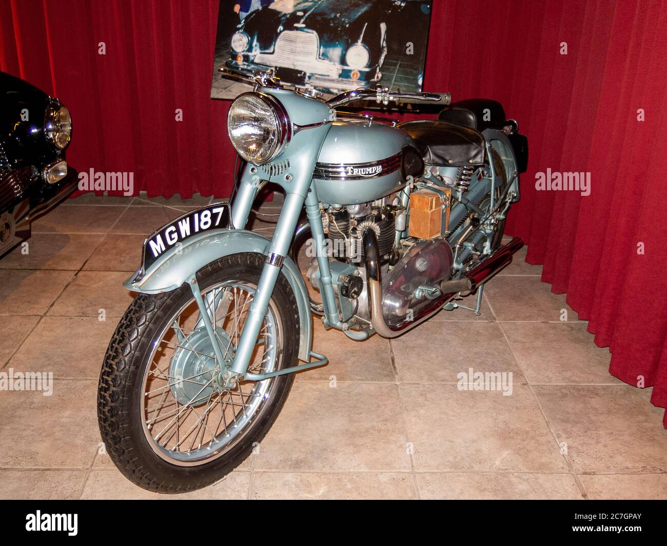 Triumph thunderbird motorcycle immagini e fotografie stock ad alta  risoluzione - Alamy