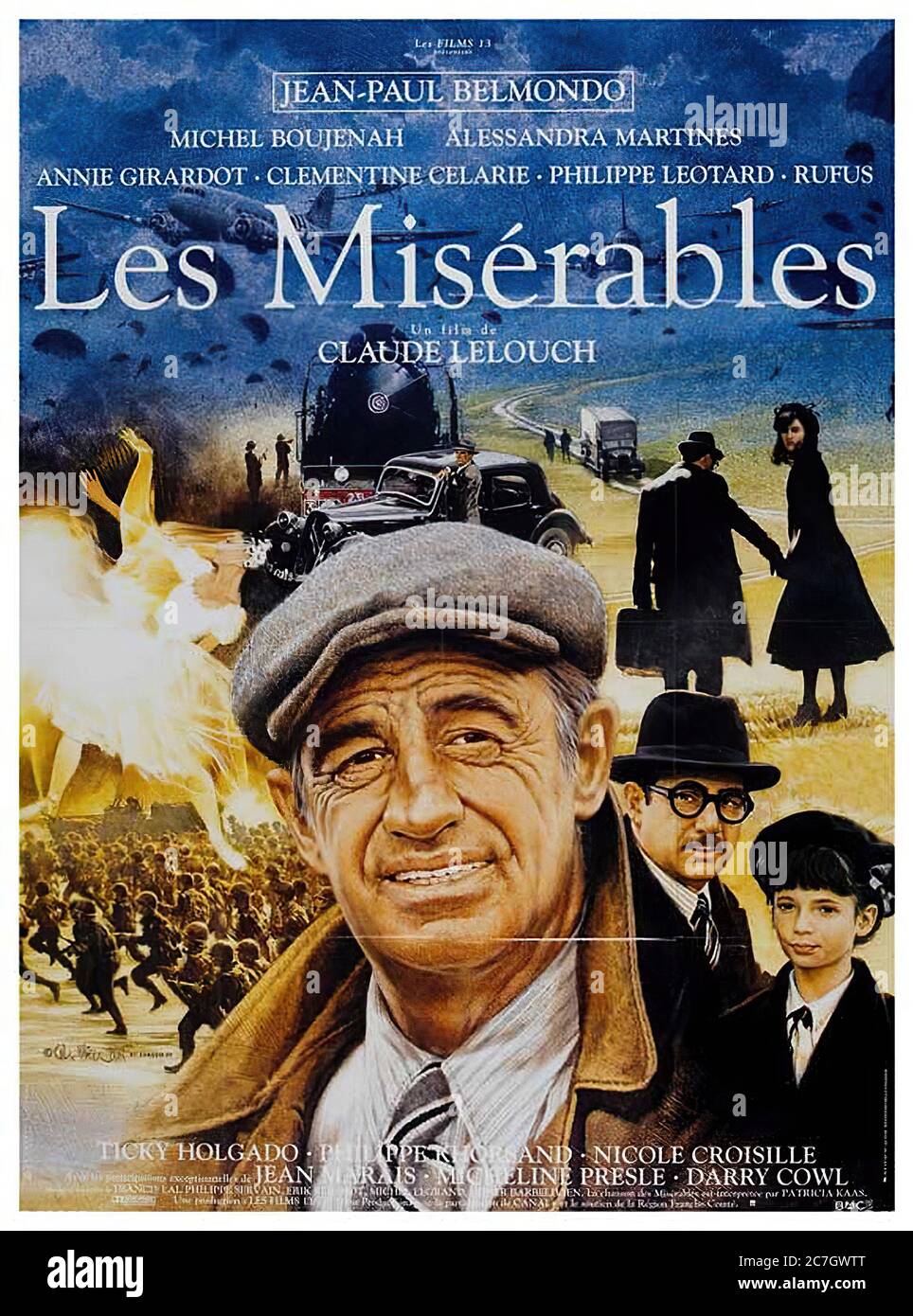 Les Misérables - Poster di film Foto Stock