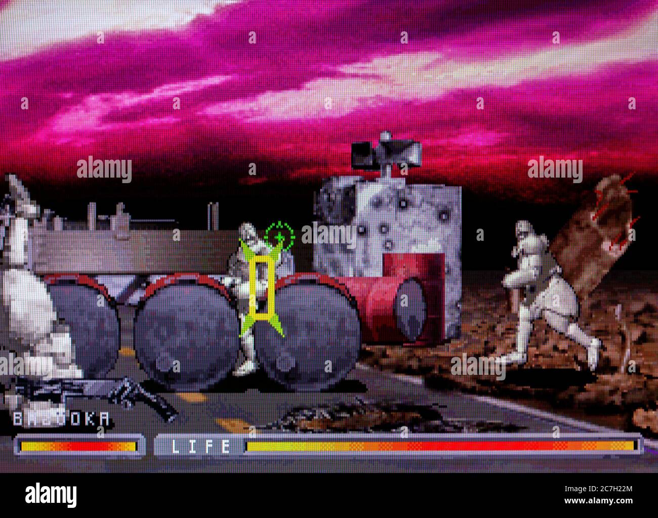 Mechanical Violator Hakaider - Giudizio universale - sega Saturn Videogame - solo per uso editoriale Foto Stock