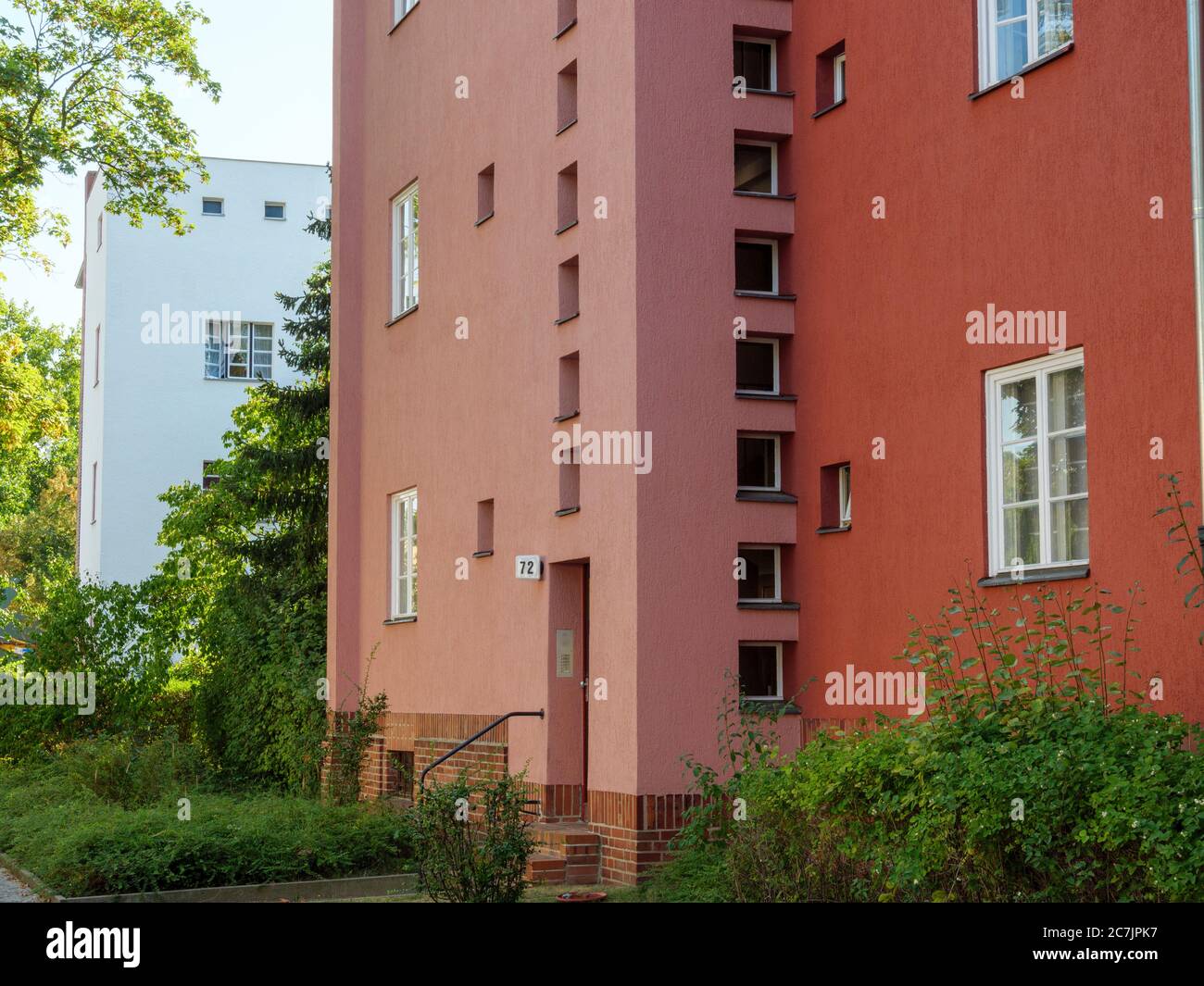 Insediamento a ferro di cavallo, insediamento modernista di Berlino, patrimonio mondiale dell'UNESCO, Berlino, Germania Foto Stock