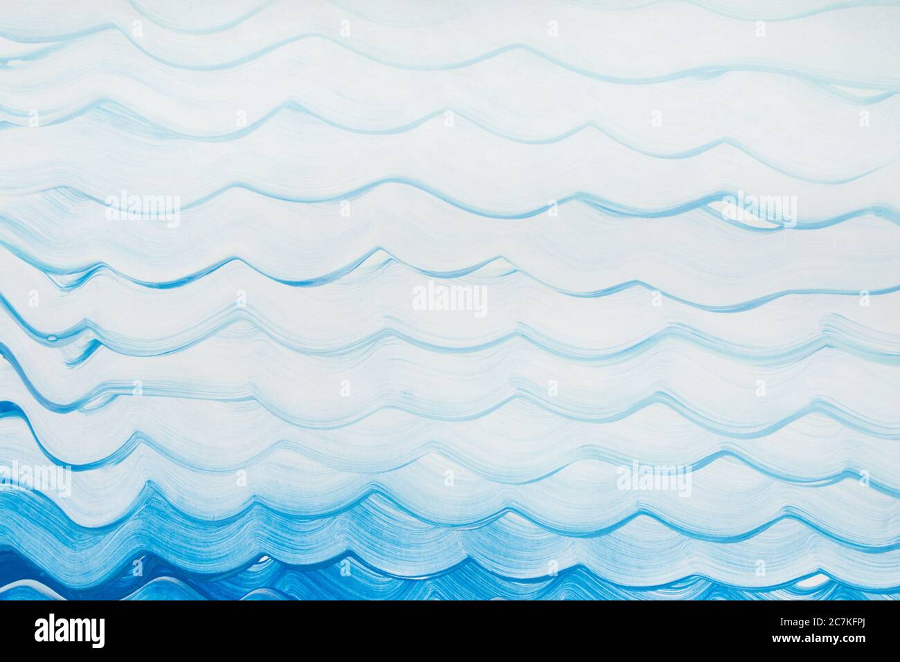Colore blu dipinta su carta texture di sfondo Foto Stock