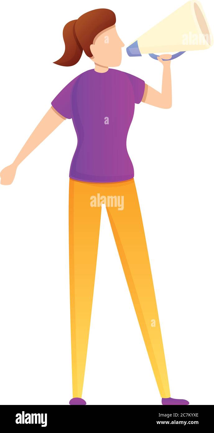 Icona di headhunter di assunzione. Cartone animato di assunzione vettore icona headhunter per il web design isolato su sfondo bianco Illustrazione Vettoriale