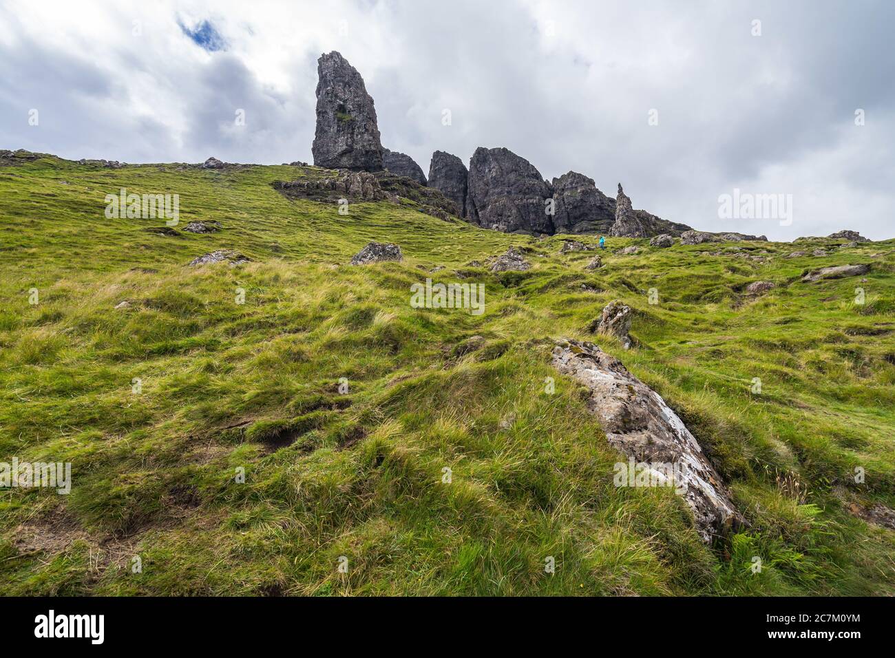 Old Man of Storr, Isola di Skye, Scozia, Foto Stock