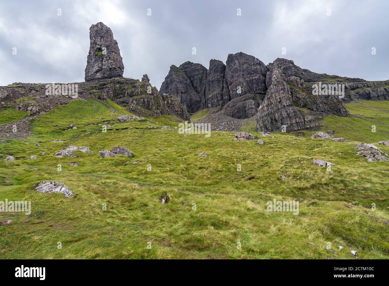 Old Man of Storr, Isola di Skye, Scozia, Foto Stock