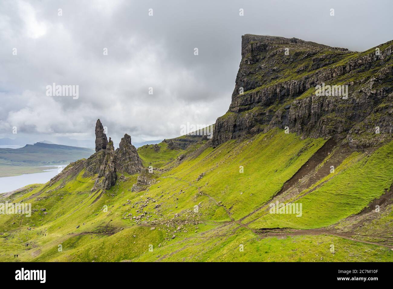 Old Man of Storr, Isola di Skye, Scozia, Foto Stock