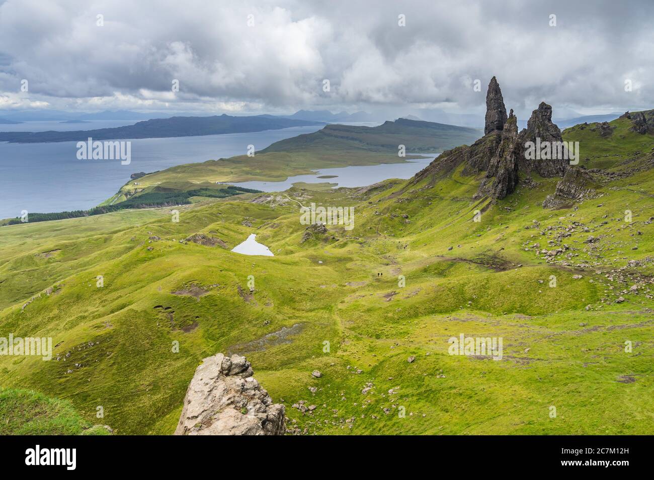 Old Man of Storr, Isola di Skye, Scozia, Foto Stock