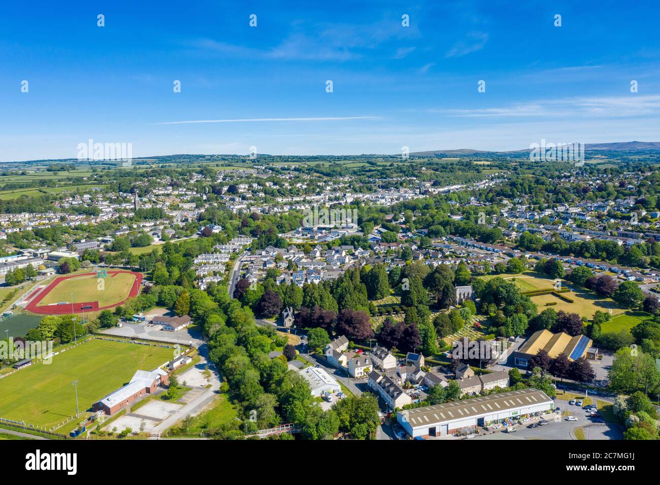 Tavistock, Devon, Inghilterra, Regno Unito, Europa Foto Stock