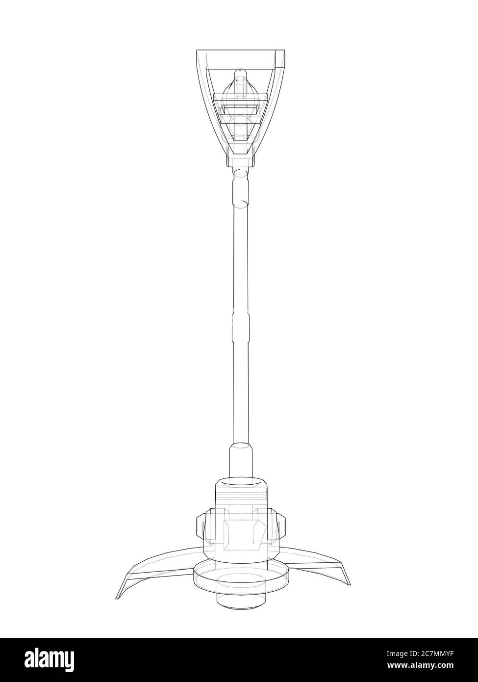 Tagliaerba tagliaerba per tagliaerba Foto Stock