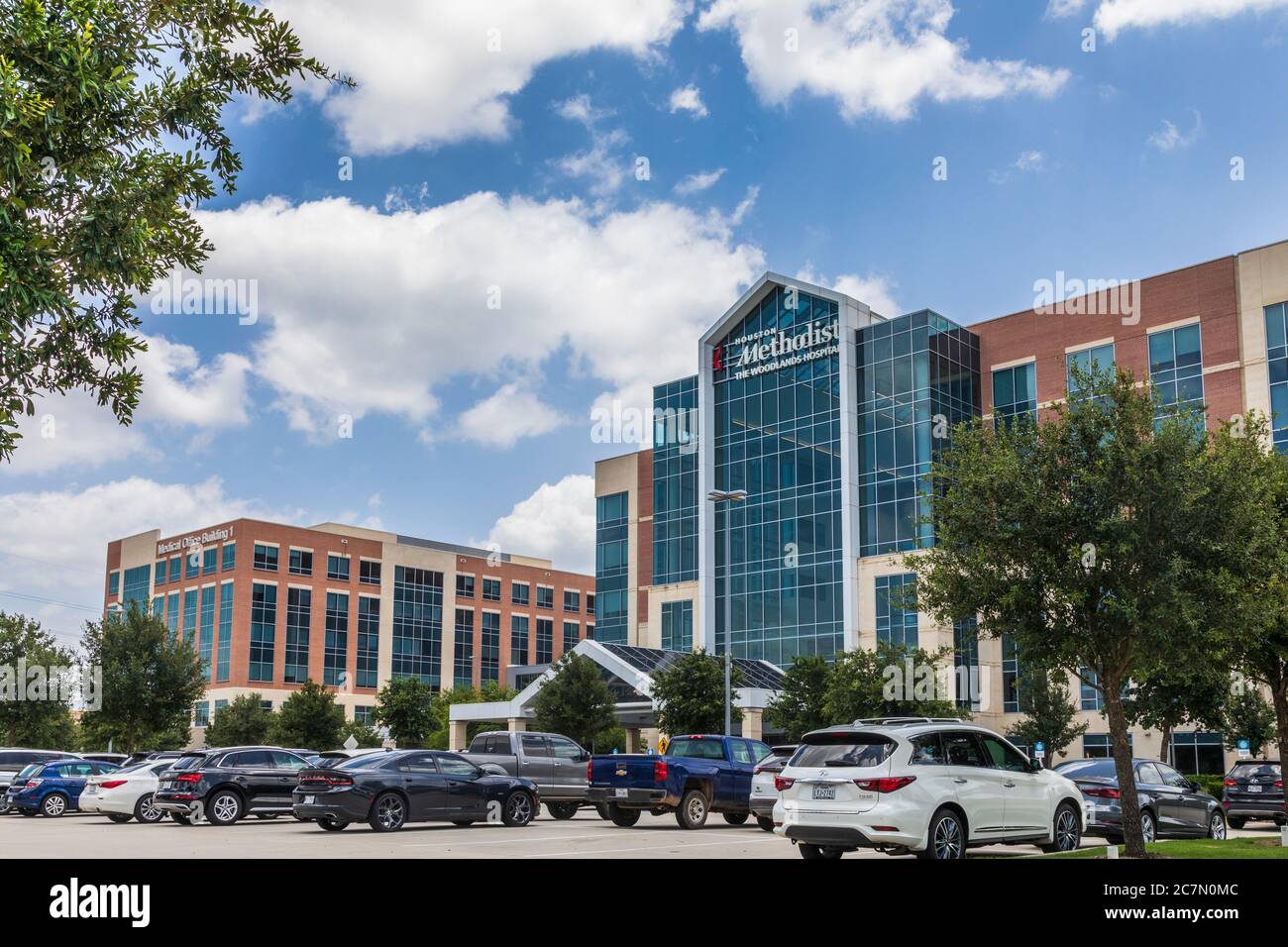 Houston Methodist il Woodlands Hospital a Woodlands, Texas. Foto Stock