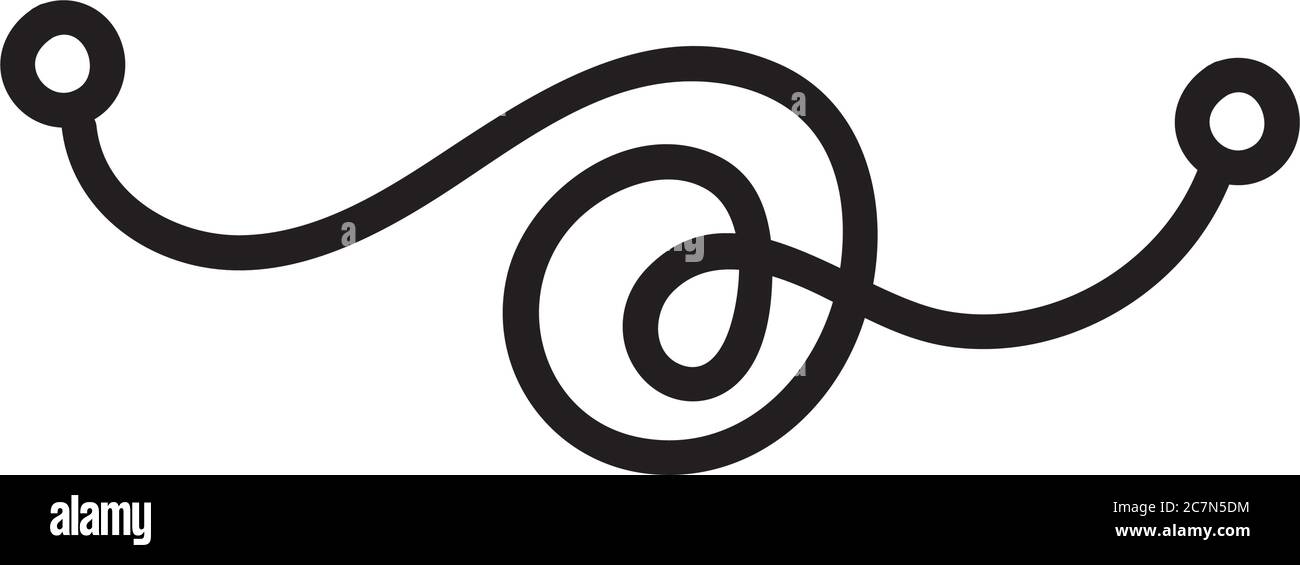 elegante cornice con cornice calligrafica decorazione silhouette stile  icona disegno vettoriale illustrazione Immagine e Vettoriale - Alamy