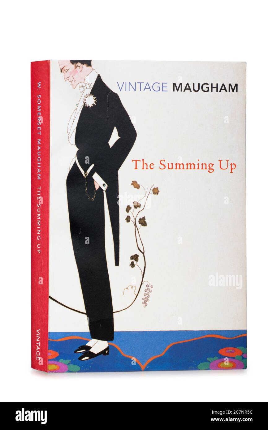 Il riassunto, libro di Paperback di William Somerset Maugham Foto Stock