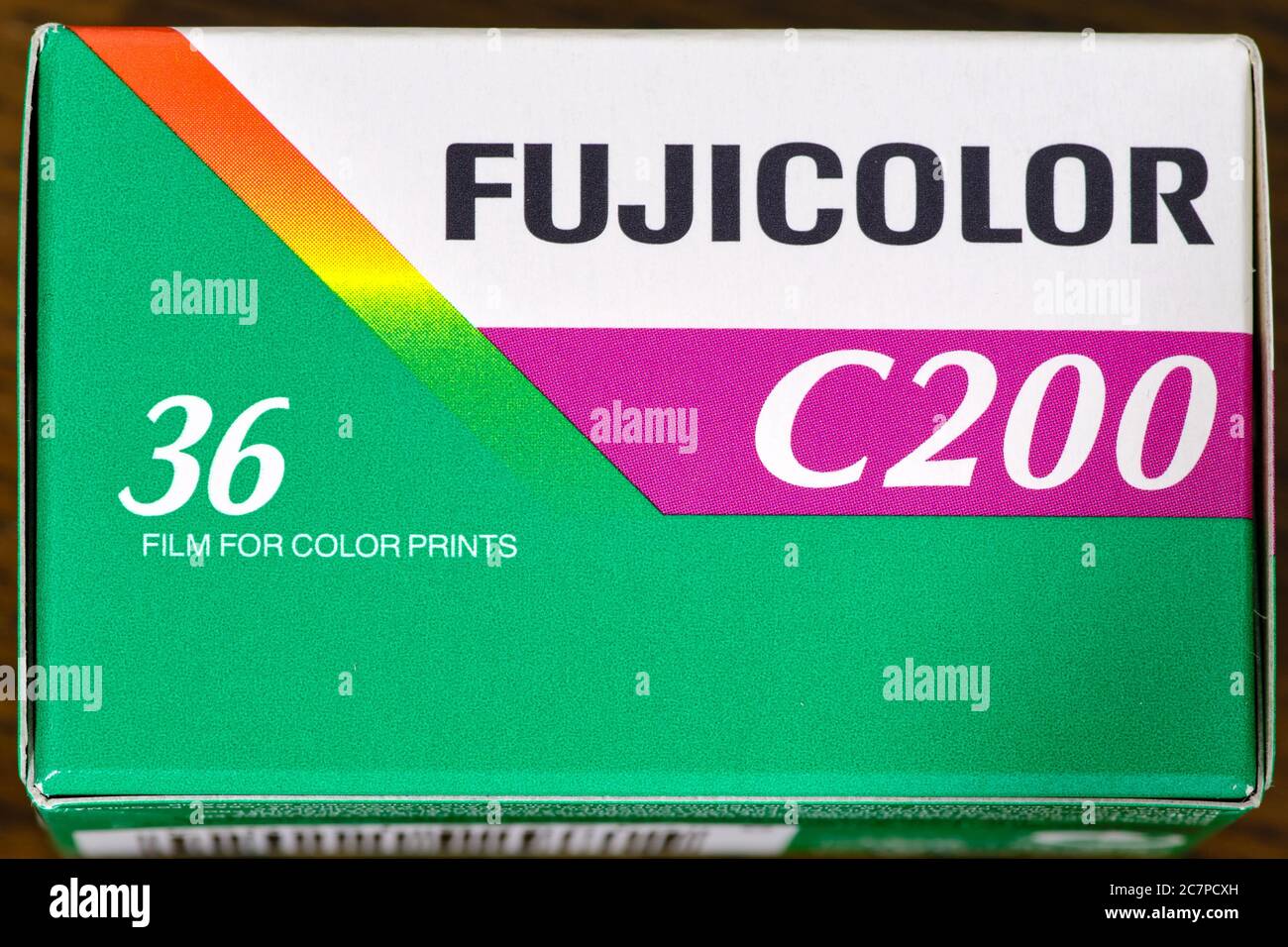 Tokyo / Giappone - 1 gennaio 2020: Primo piano di un pacchetto di Fujifilm Fujicolor C200 film negativo a colori Foto Stock