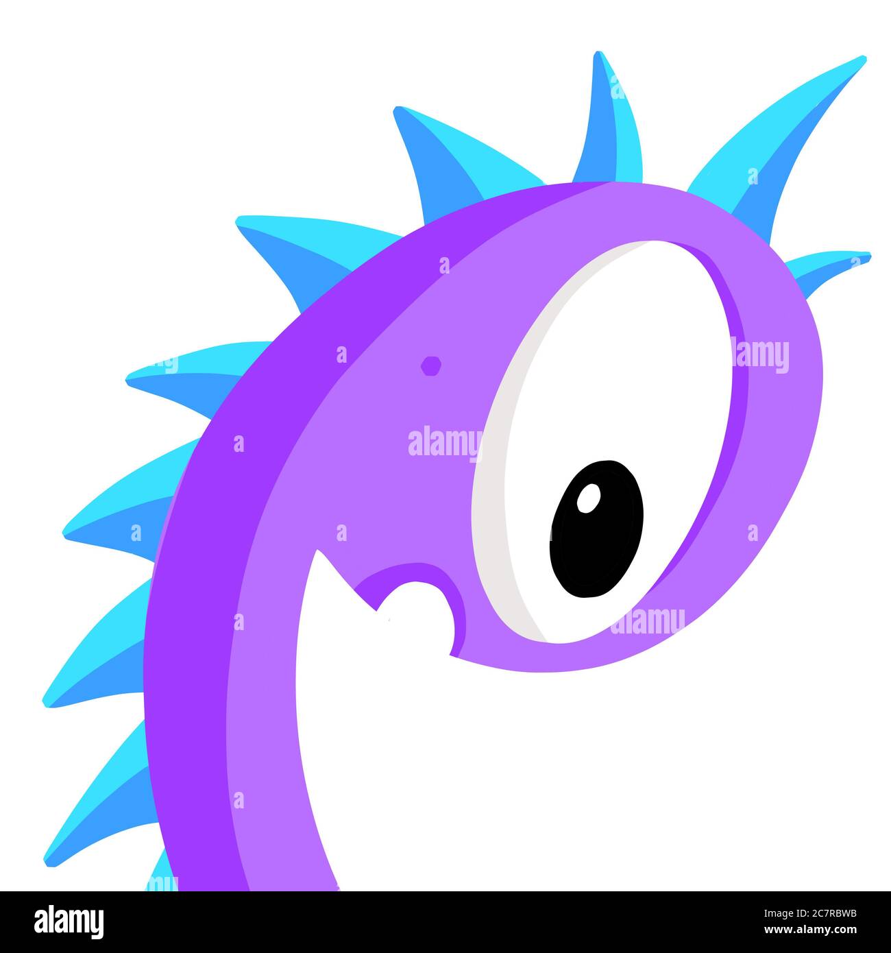 Collezione di personaggi immaginari Mini Monster Cartoon Foto Stock