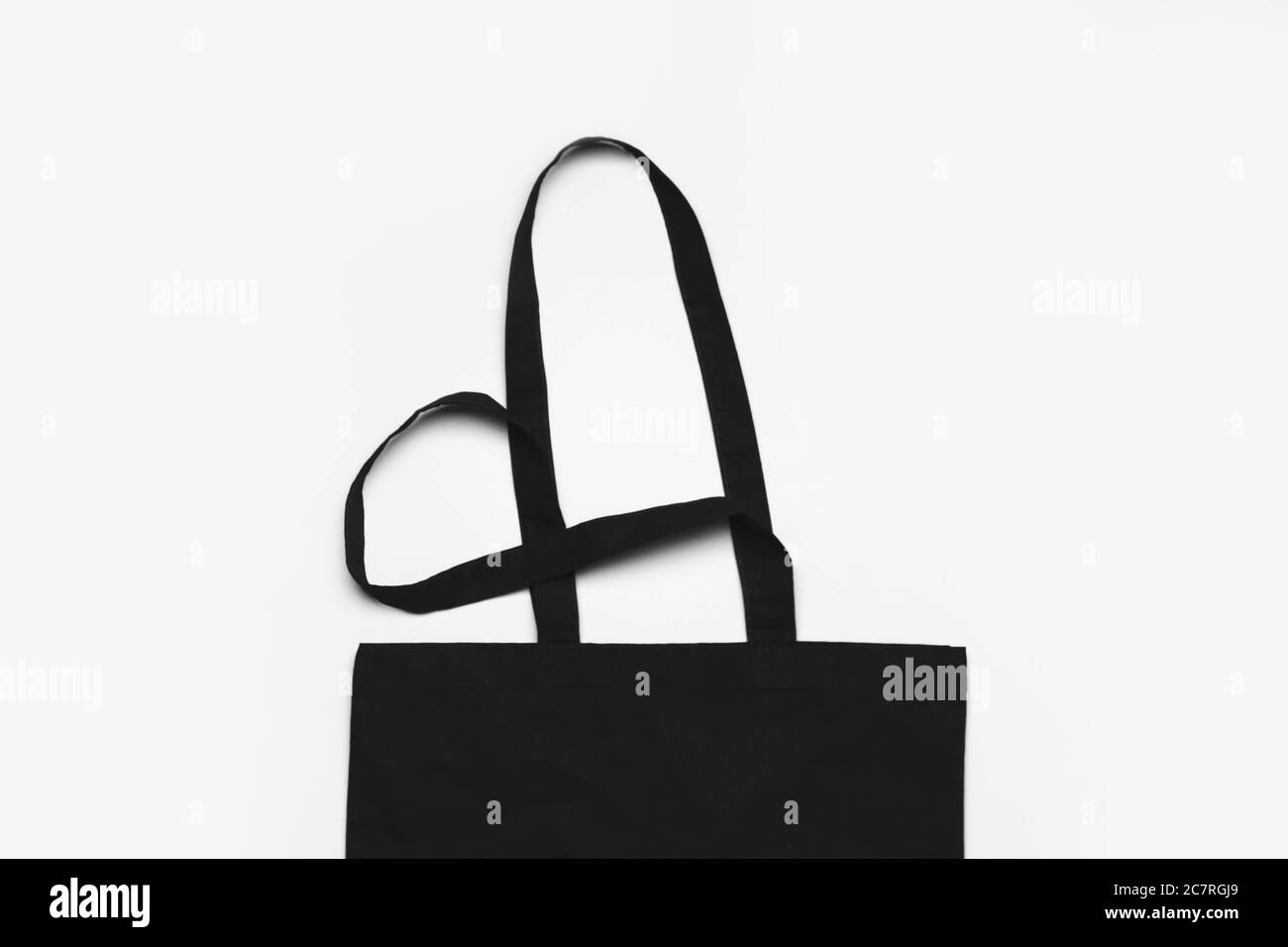 Eco borsa su sfondo chiaro Foto Stock