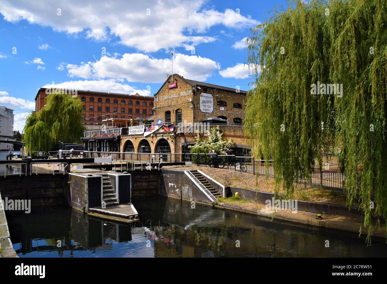 Camden Town Regent's Canal, Londra, Regno Unito Foto Stock