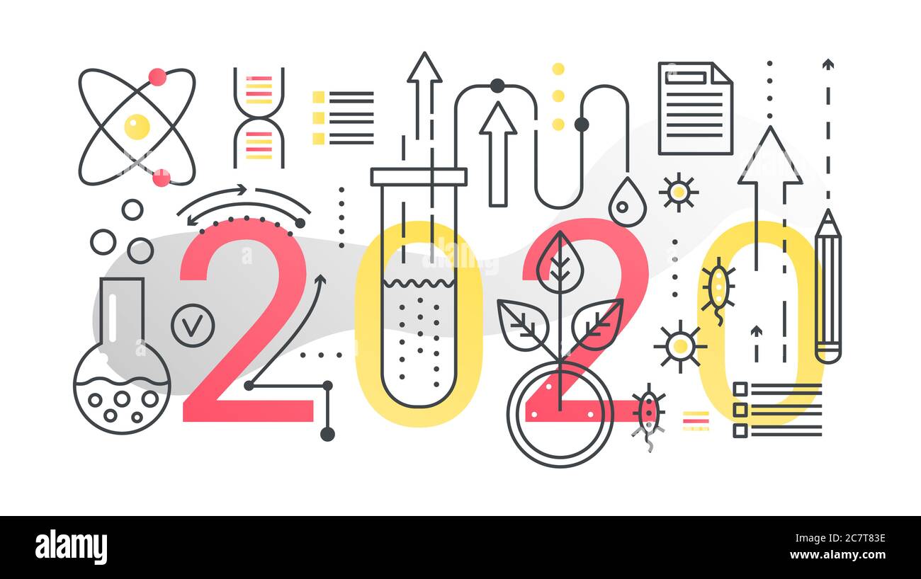 Illustrazione vettoriale del concetto di linea sottile della scienza. Interfaccia sito web design lineare creativo con astratto piatto 2020 parole, ricerca scientifica innovativi simboli in chimica, biologia o medicina icona Illustrazione Vettoriale Illustrazione vettoriale del concetto di linea sottile della scienza. Interfaccia sito web design lineare creativo con astratto piatto 2020 parole, ricerca scientifica innovativi simboli in chimica, biologia o medicina icona Illustrazione Vettoriale