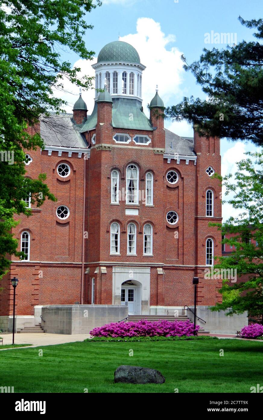 storica sala chapman nel campus universitario del mount union Alliance ohio usa Foto Stock