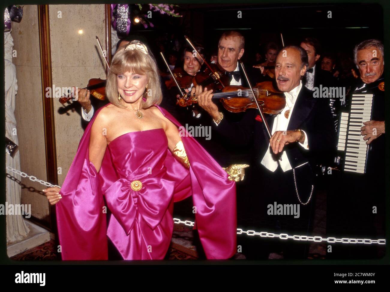 L'attrice Terry Moore partecipa a un gala a Beverly Hills, California Foto Stock