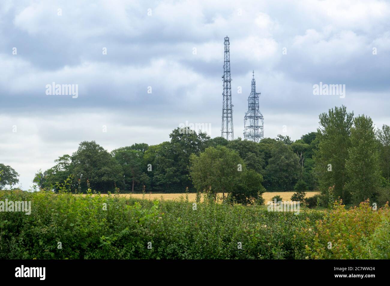 Montanti Poringland Foto Stock