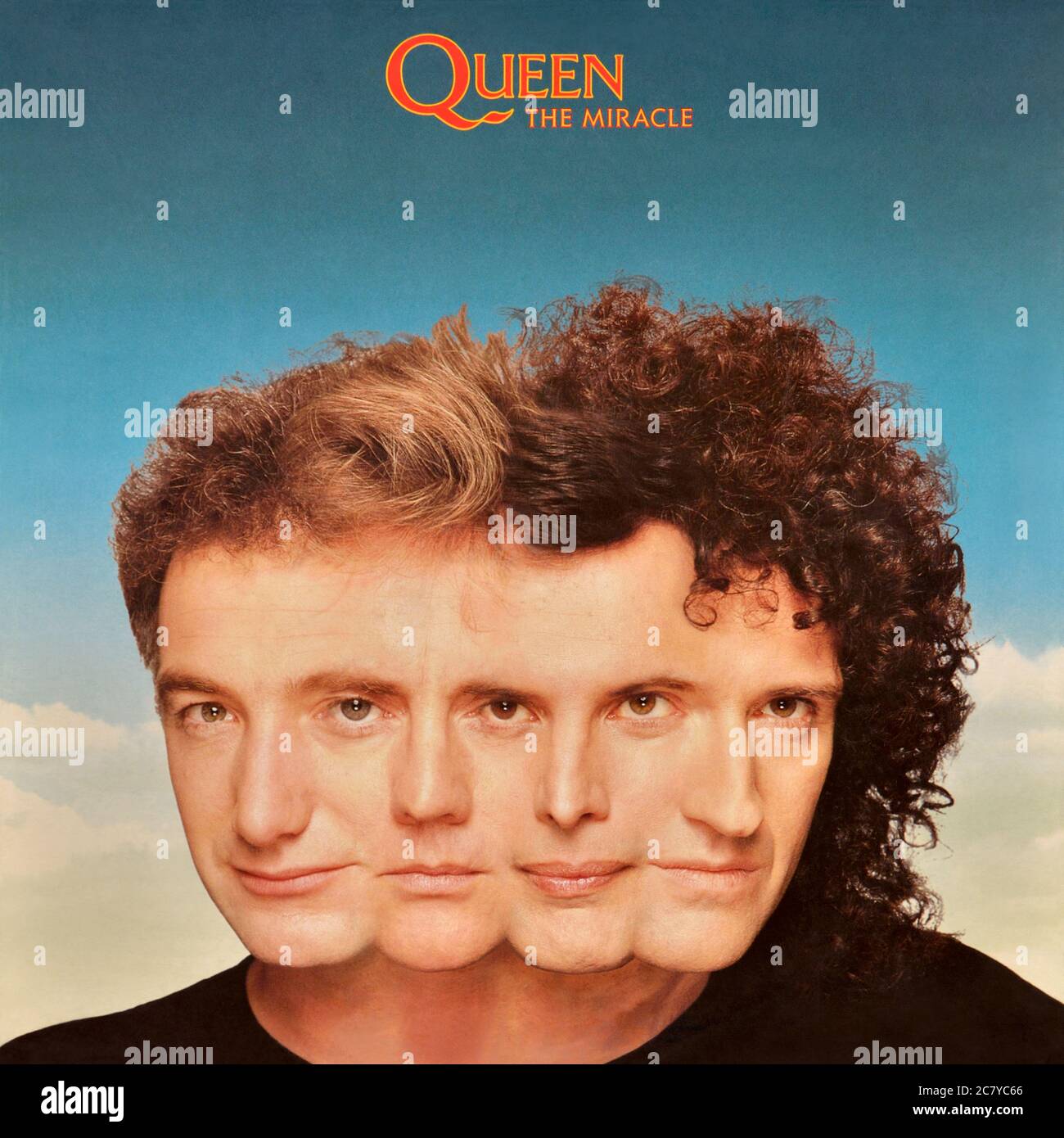 Queen - copertina originale in vinile - The Miracle - 1989 Foto Stock