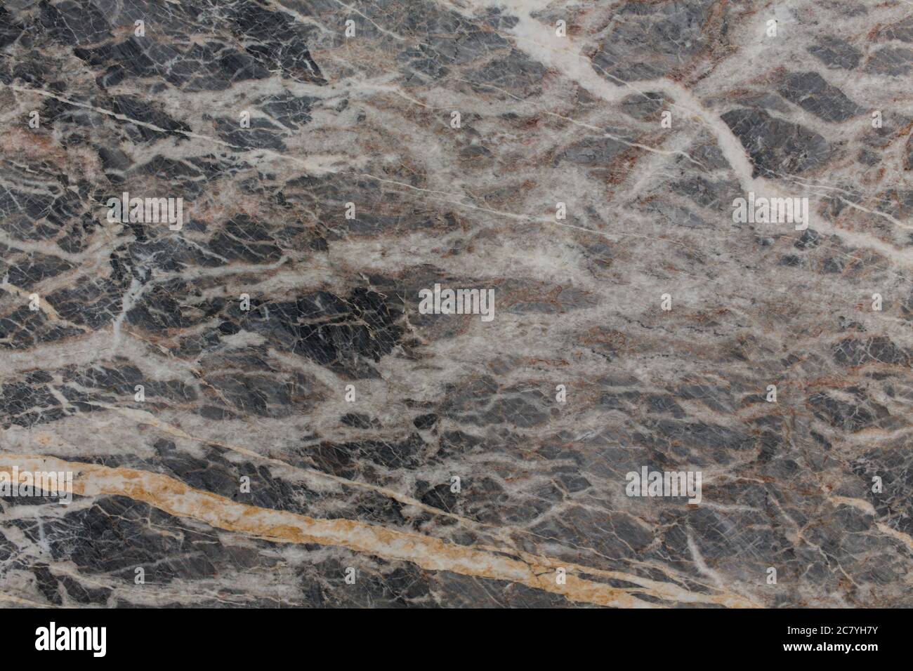 Motivo naturale di marmo grigio scuro uso per sfondo. Foto Stock