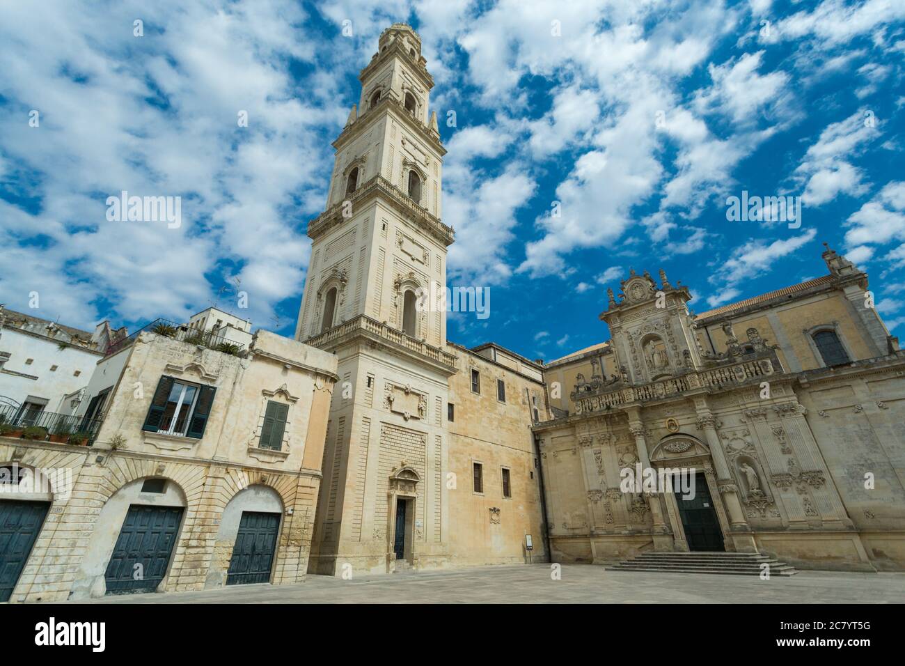 Duomo di Lecce in Puglia, Italia Foto Stock