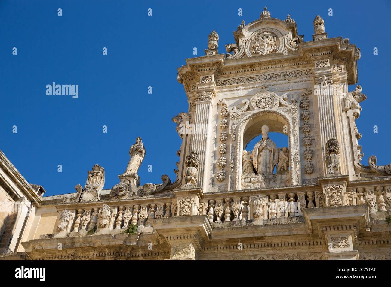 Duomo di Lecce in Puglia, Italia Foto Stock